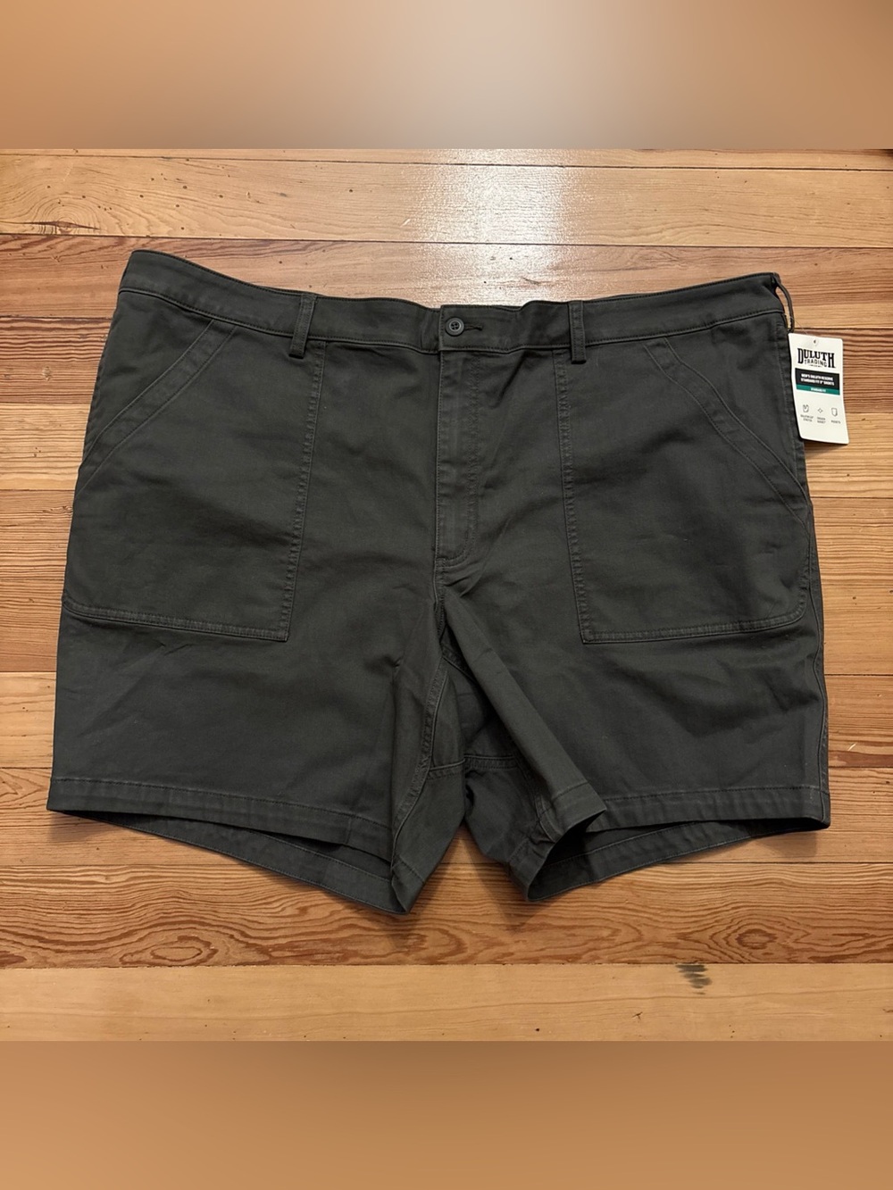 Men’s Duluth Reserve Standard Fit 9” Shorts New Green 48 Flex
